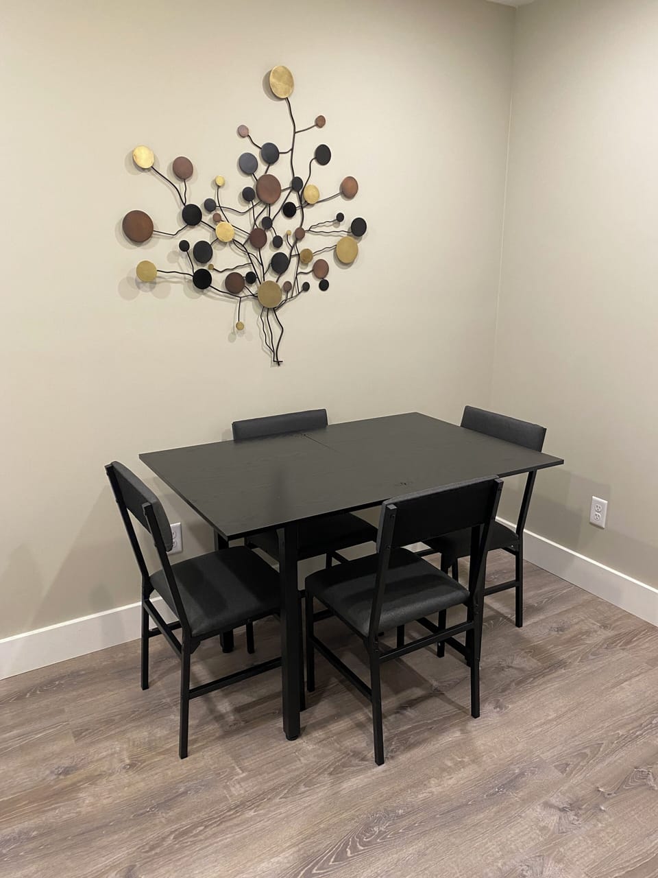 Basement card table