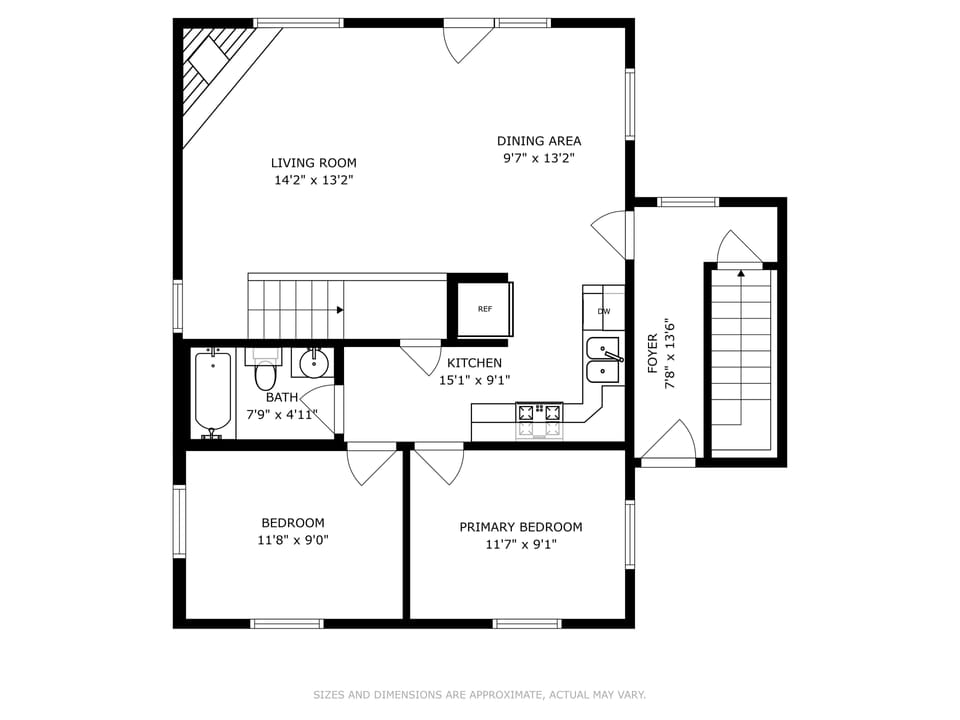 Floor Plan Unit B 