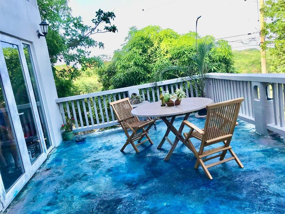 Large Patio with Ocean and Golf Course Views