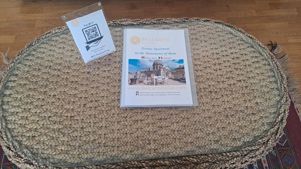 The house book where you can find all the information about the building and the city.