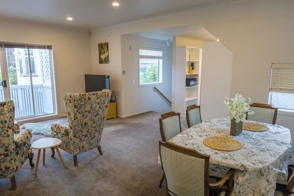 dining and living room