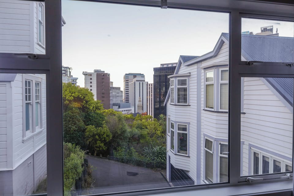 Master bedroom city view