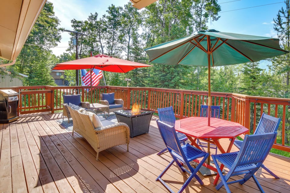 Furnished Deck | Fire Pit | Outdoor Dining | Gas Grill | Mountain Views