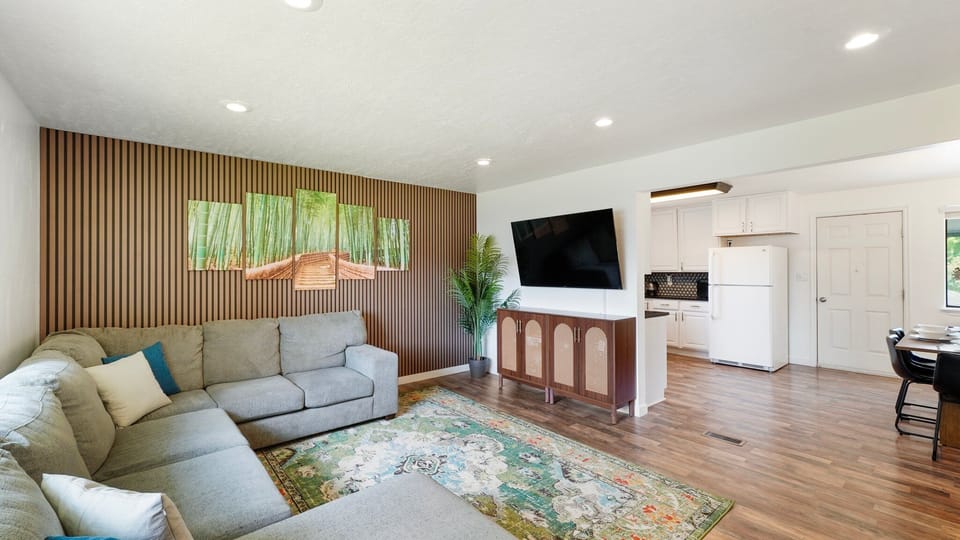 The family room has a nice open layout!