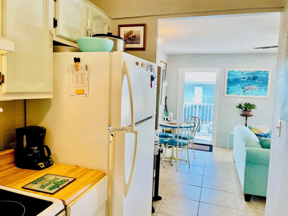 View from kitchen