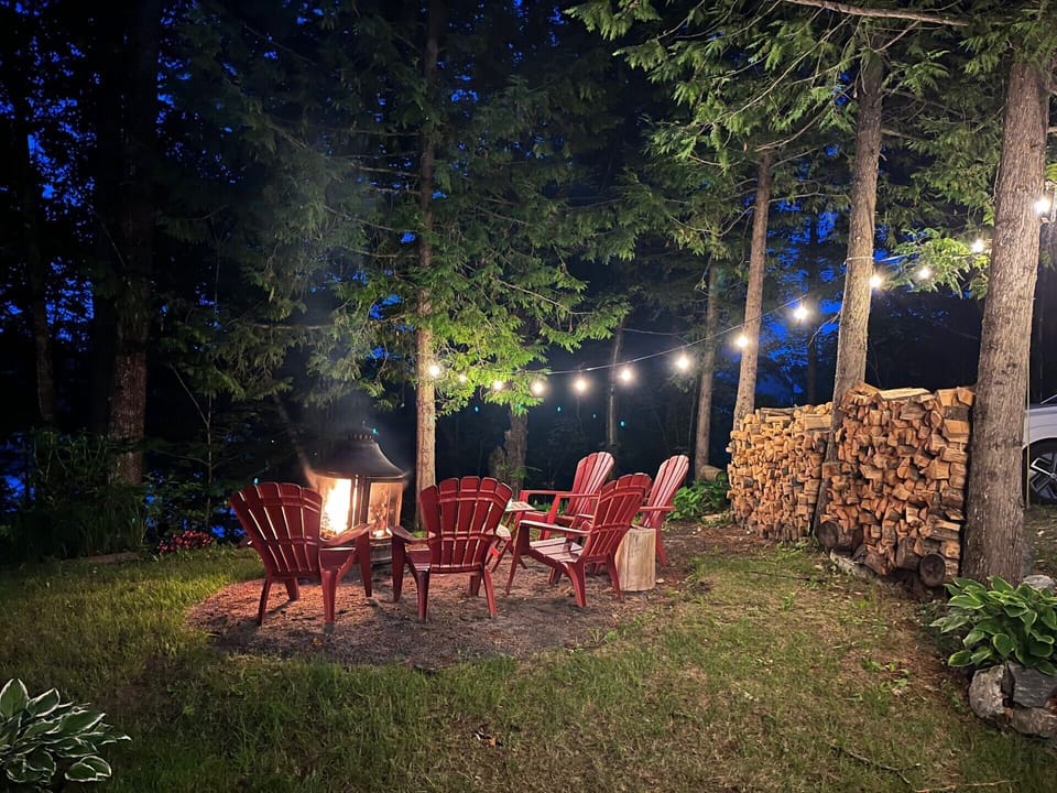 Fire pit area