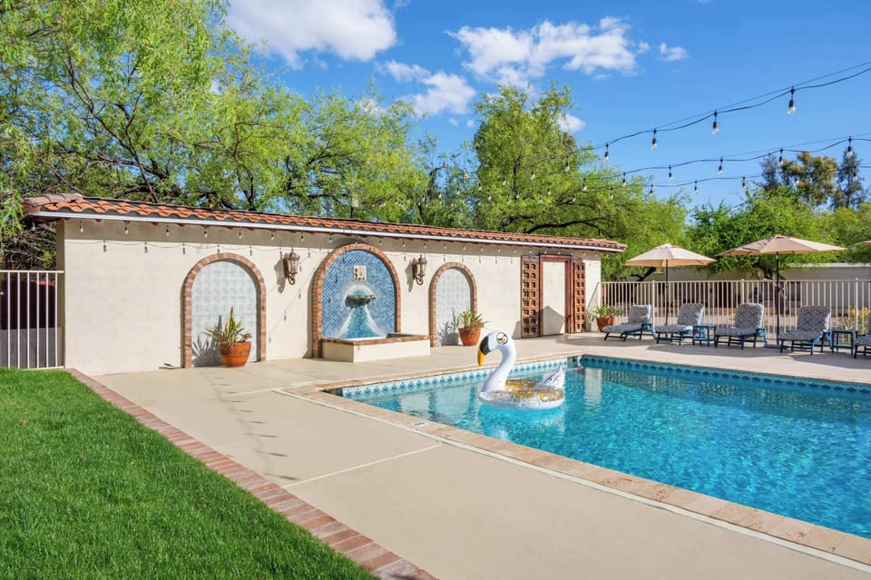 Come relax and enjoy our refreshing, large pool this summer!