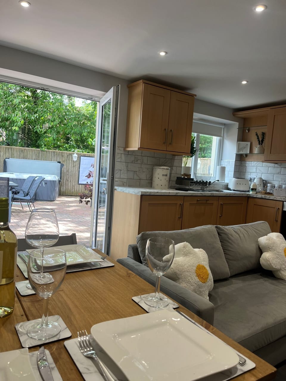 Open plan