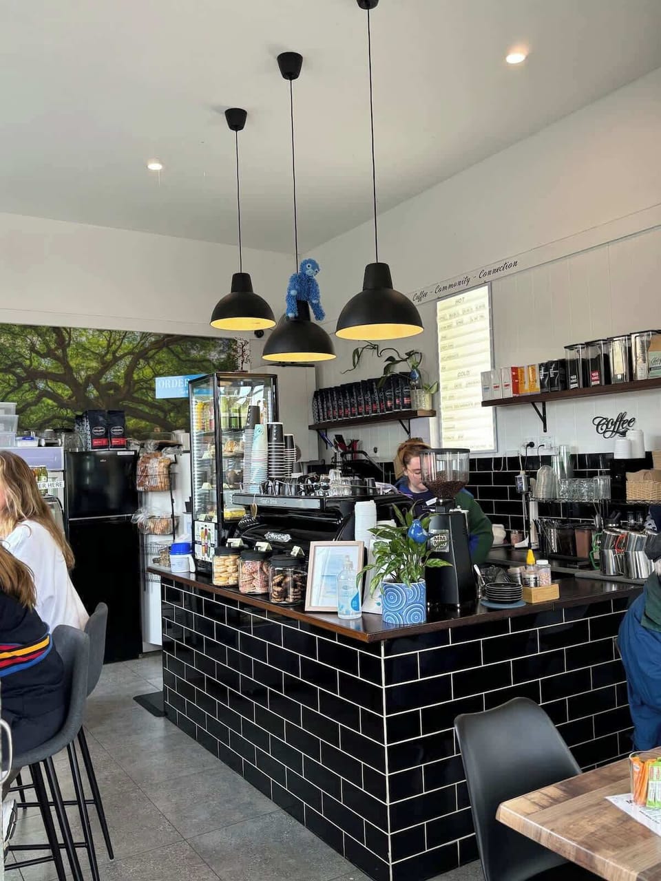 Fabulous Coffee ☕️ on the corner @ Restoration Coffee 
