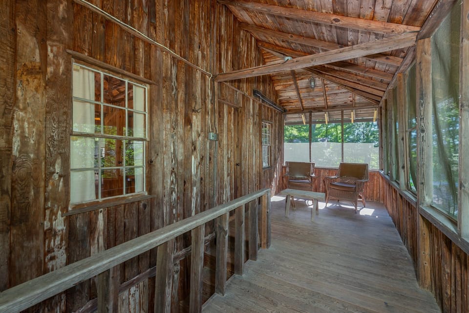 Back screened porch
