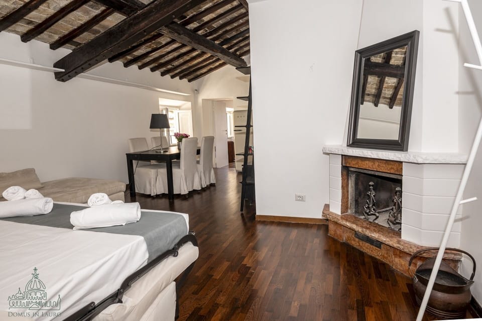 Living room with Sofa bed open