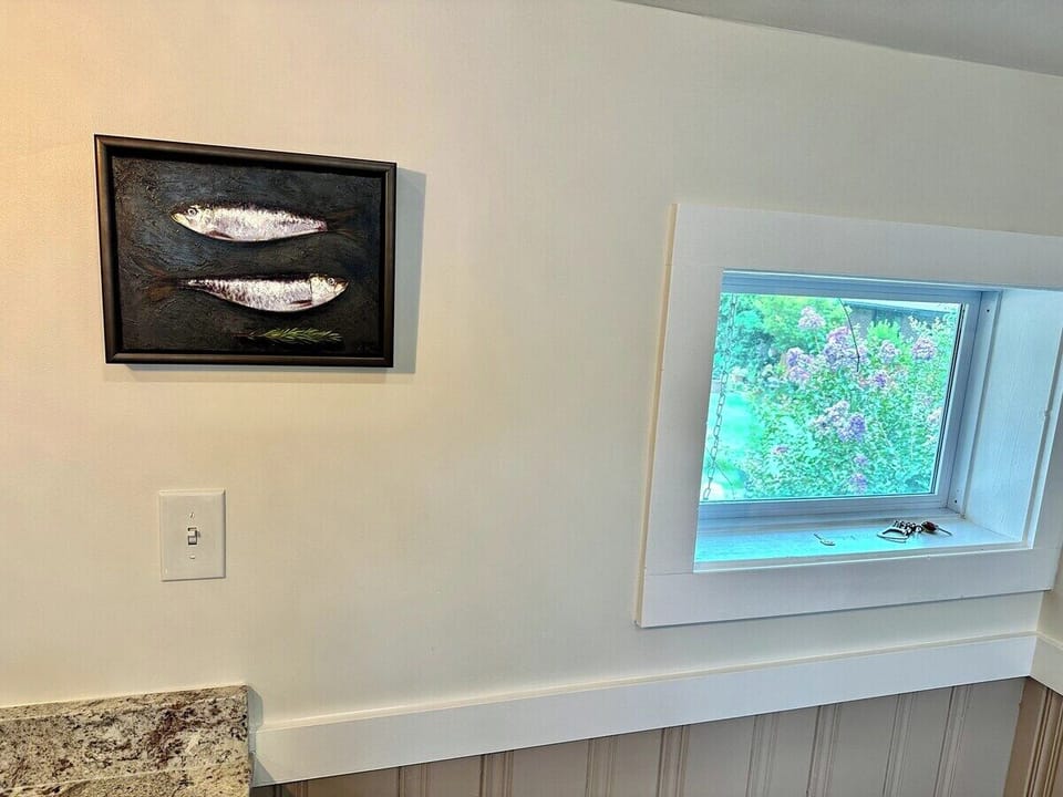 Another beautiful oil painting done by a previous guest.  Check her out at https://ckendallart.com/