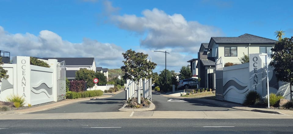 Secure gated street. You will be given the gate codes to open gates. 