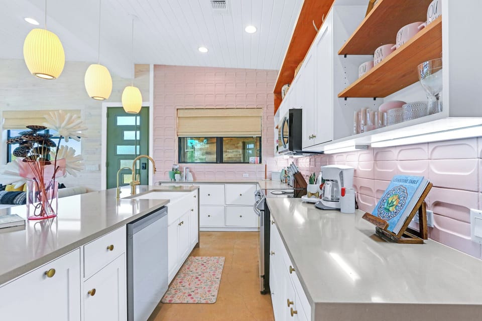Plenty of countertop space