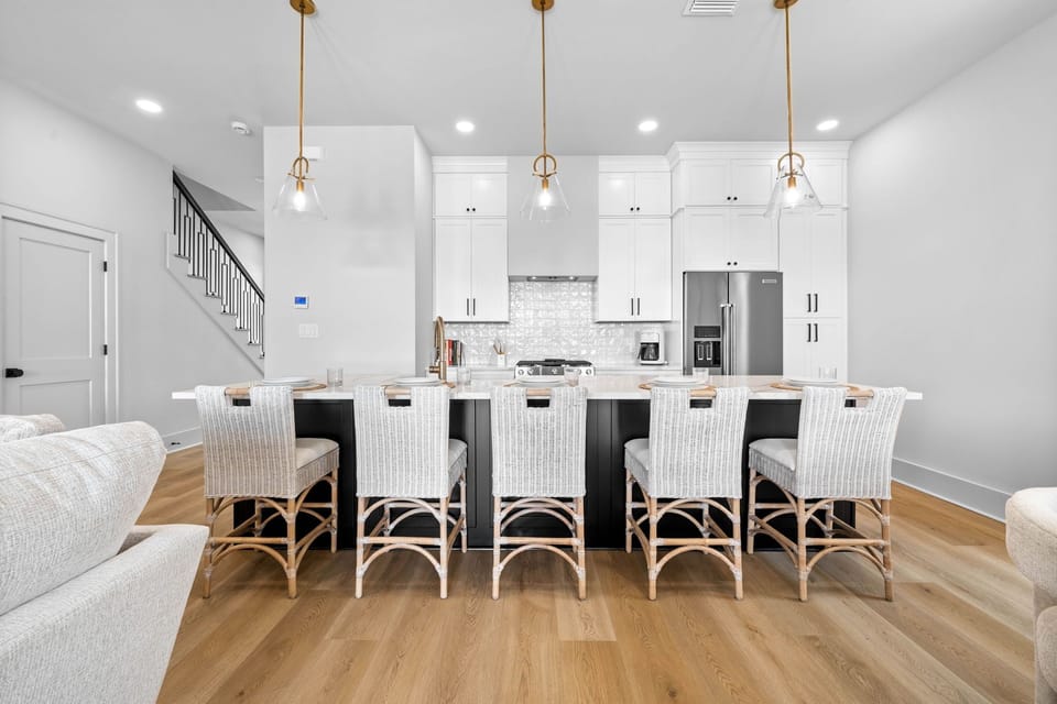 Chef's Kitchen with Bar Seating for Five