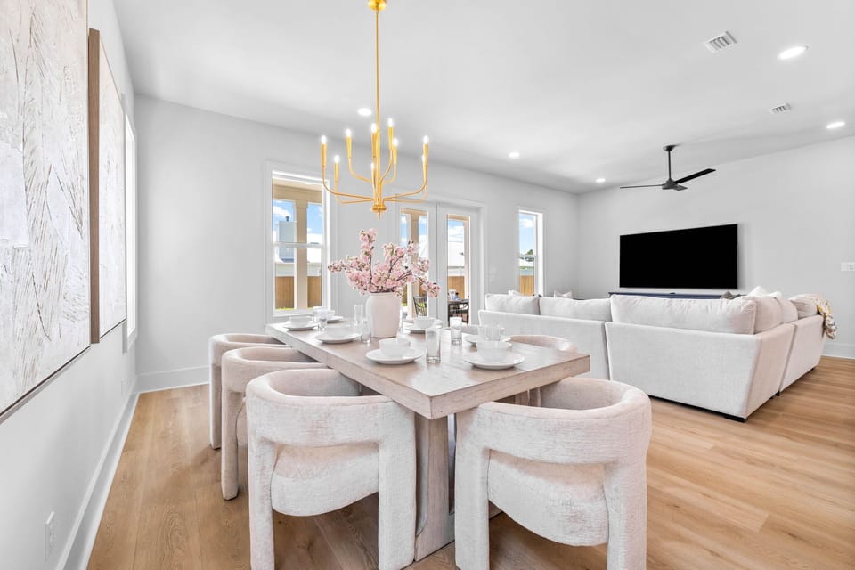 Unique Decor Throughout