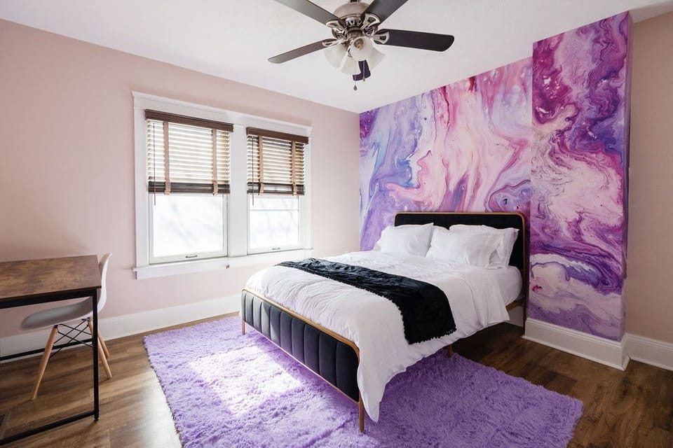 One of our three queen bedrooms.