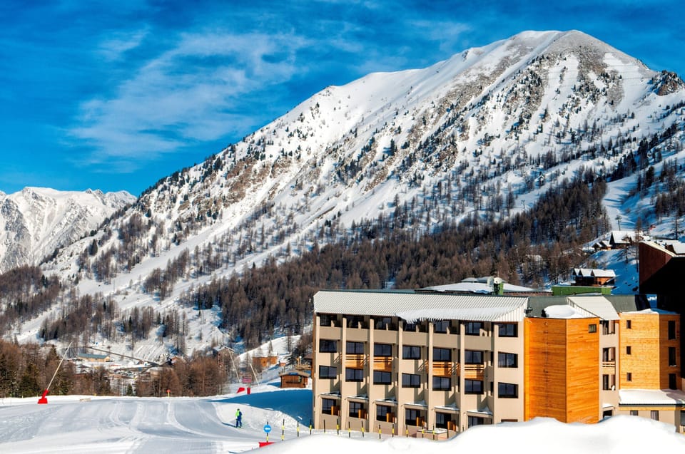 This is a skiers' paradise!