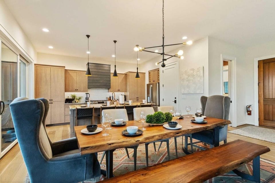 Dining and Kitchen off the Great Room
