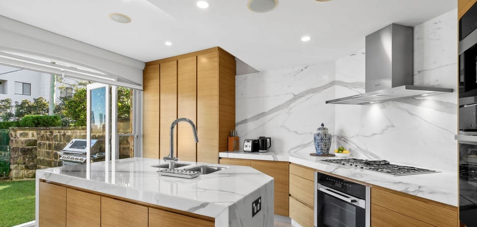Executive Marble Kitchen