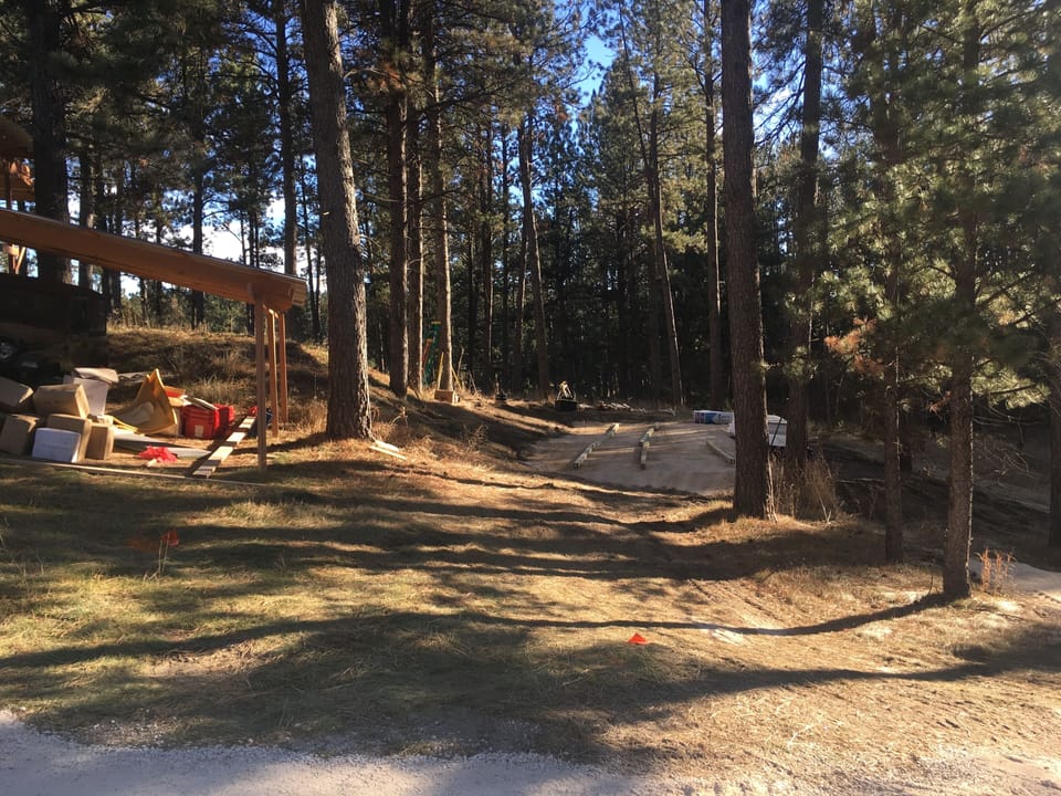 Outside of house. You can enjoy