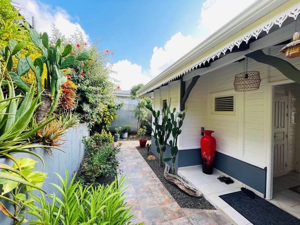 Villa entrance