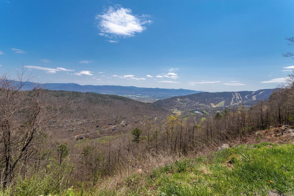 Massanutten Resort overlook view point just 2.5 miles away