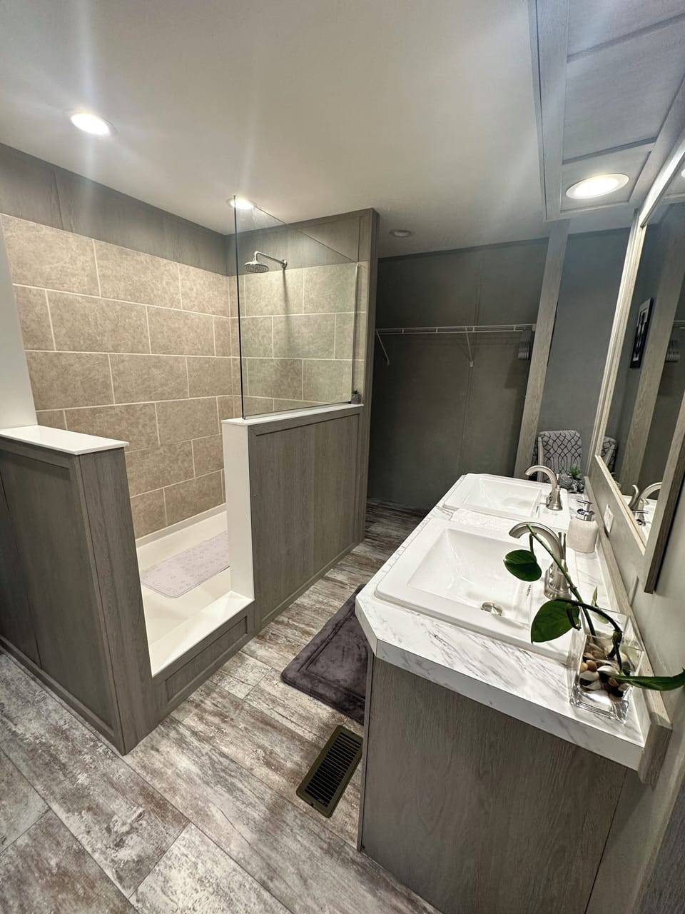 Master Bath walk in shower
