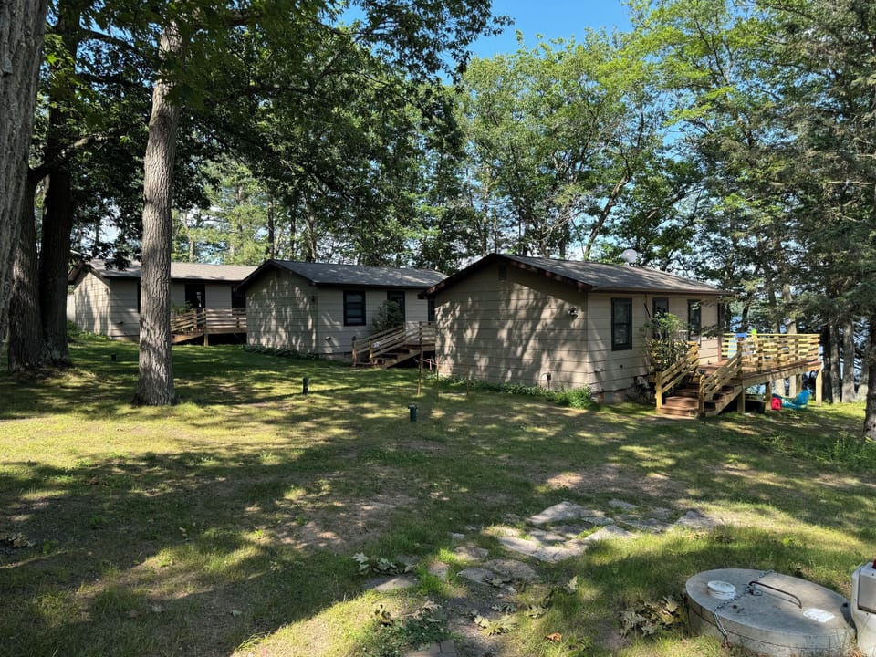 Backside of Cabins