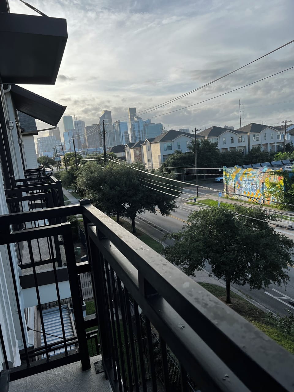 Enjoy an amazing downtown view from the master bedroom 