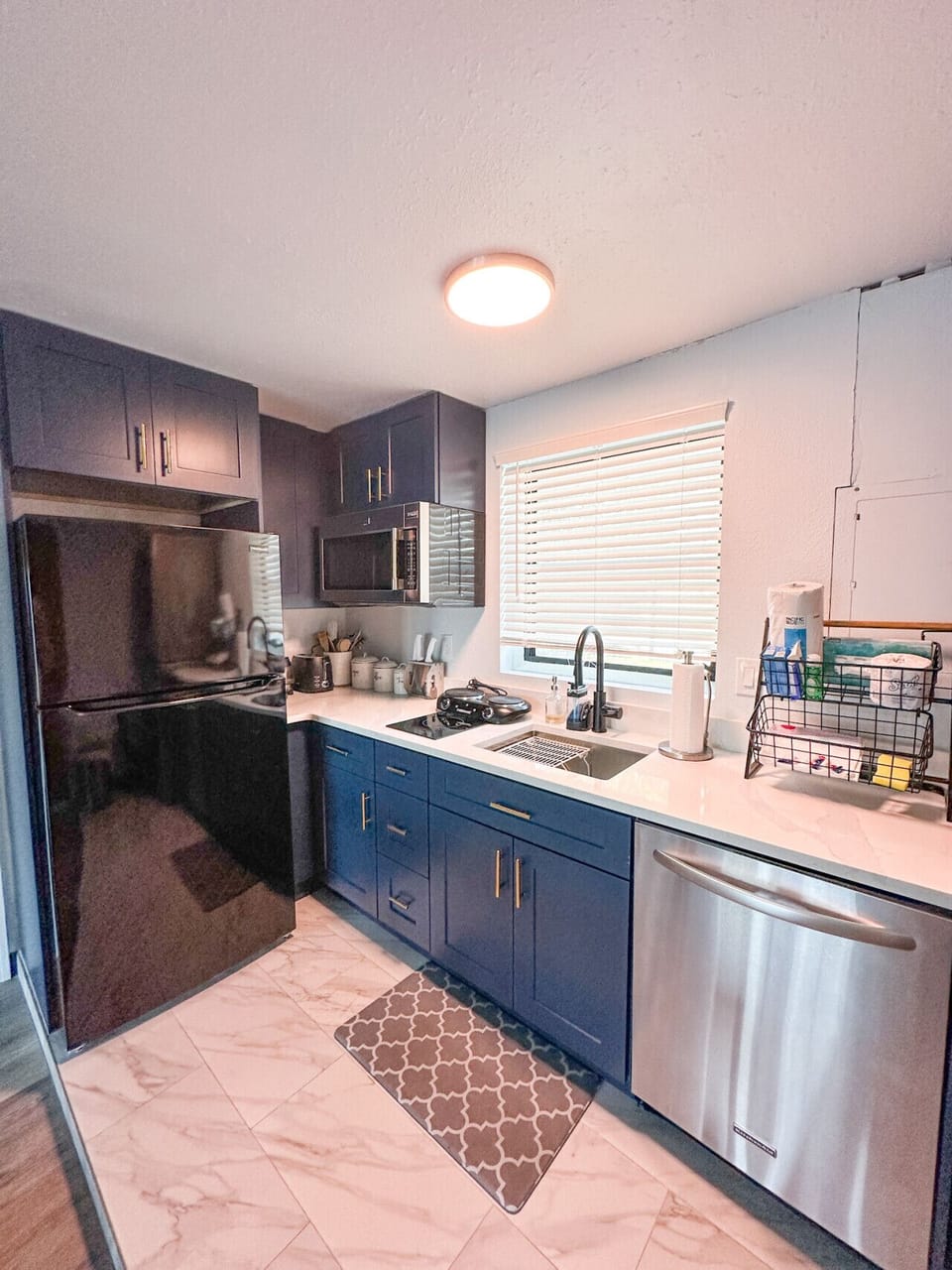 Fully stocked kitchen