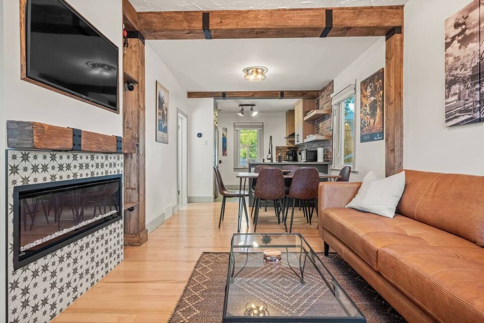 Comfort meets character in this beautifully designed space.