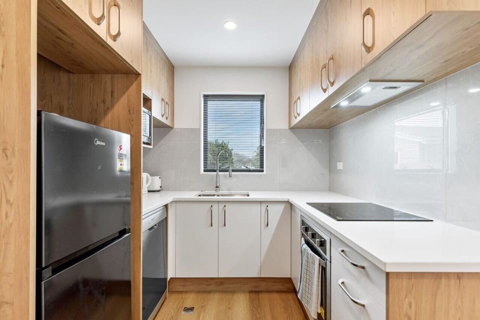 The kitchen has everything you need to cook up a delicious meal.