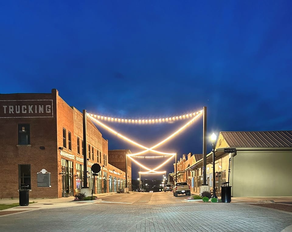 Our Historic district downtown with unique shops and boutiques. 