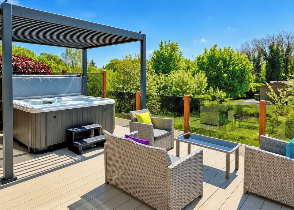 Balcony Terrace, Whirlpool, House