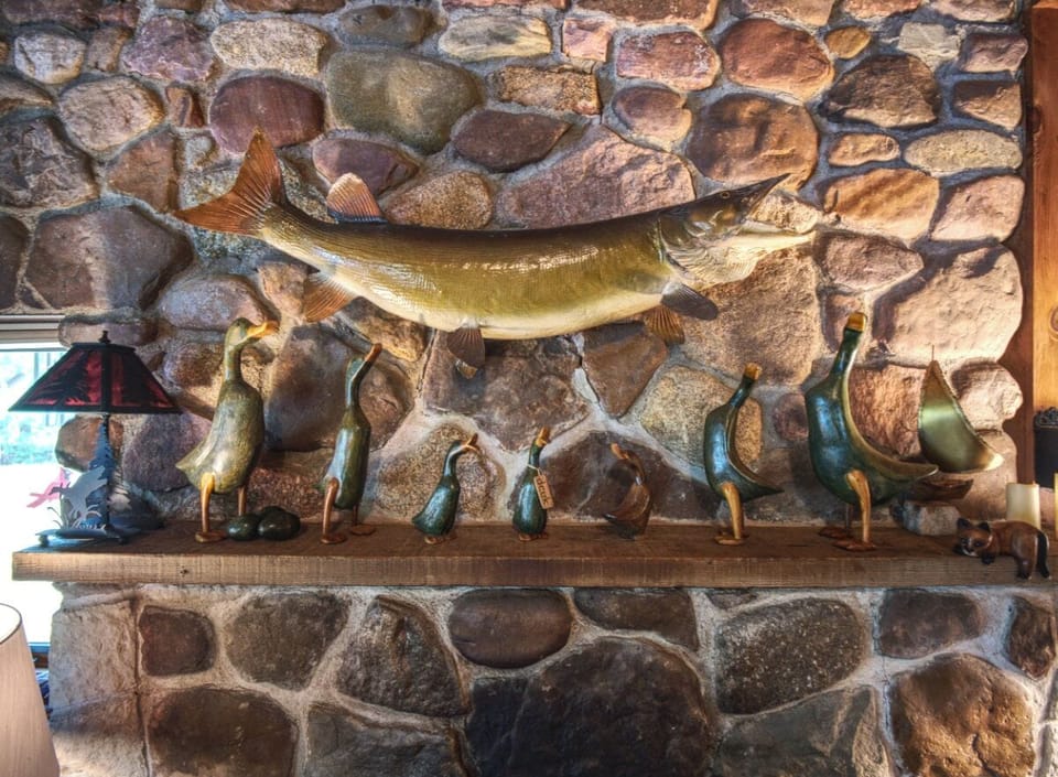 Musky caught by my Grandfather on the lake.