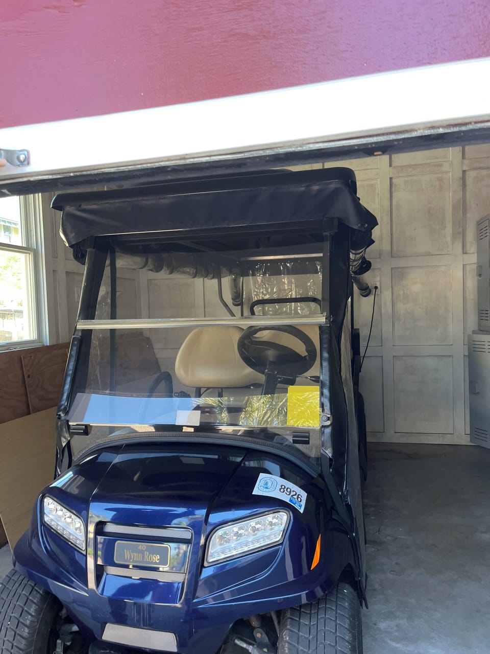 Your own 6 passenger golf cart gets you where you want to go on the island.