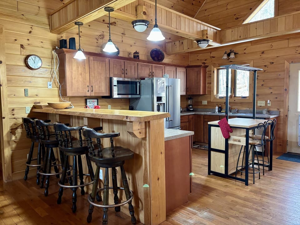 Open concept kitchen