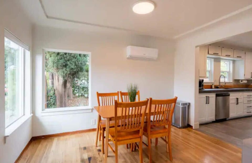 Dining table and chairs