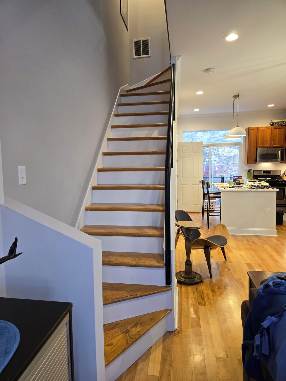 Stairs to Bedroom Floor