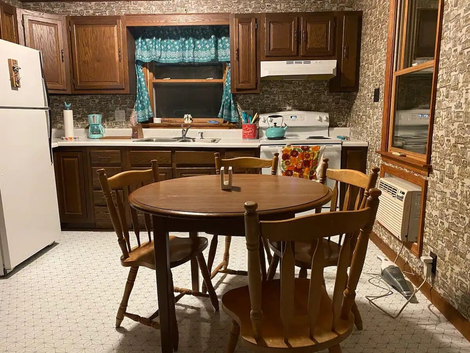 Upstairs kitchen