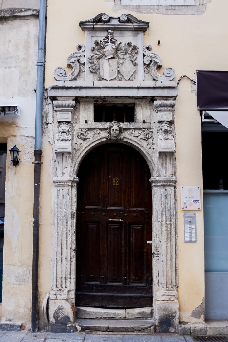 Exterior detail