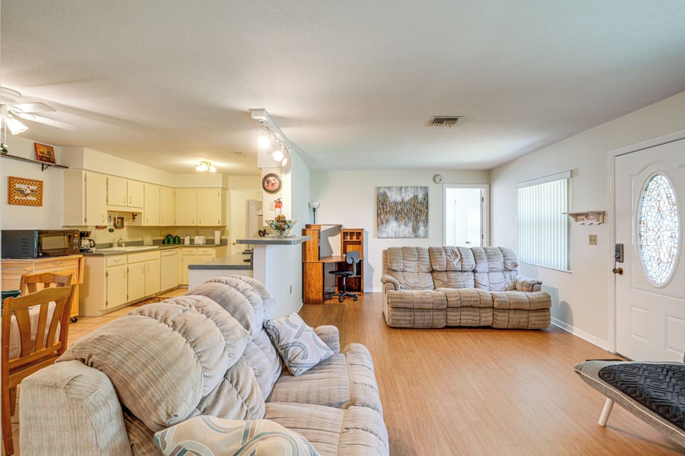 Living Room | Kitchen | Single-Story Home