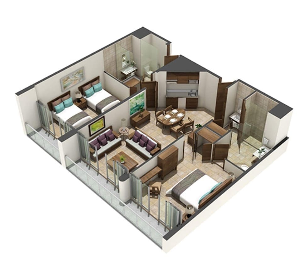 Suite layout