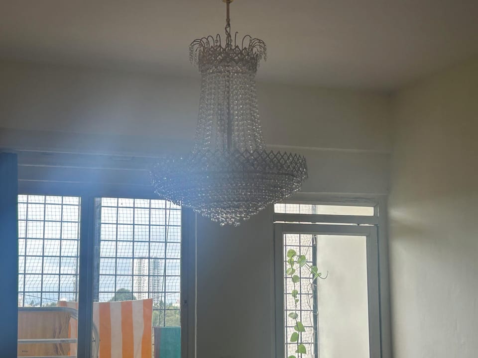 Light in Living room and Balcony Gate 