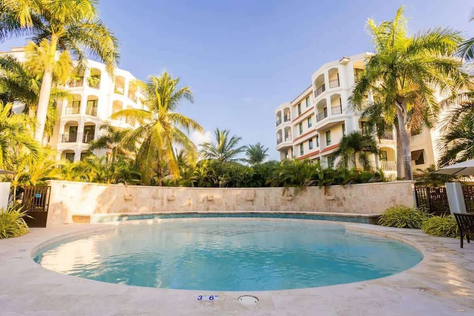 The sun reflects off the water's surface, inviting you to relax and enjoy its serene atmosphere.