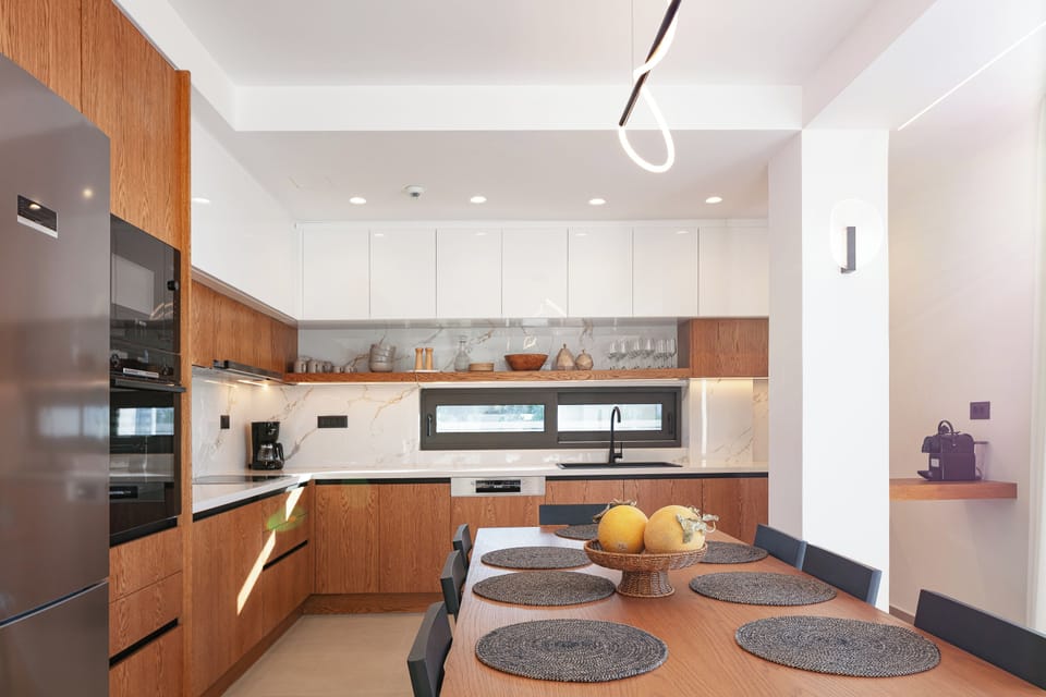 The fully equipped kitchen for culinary wonders.