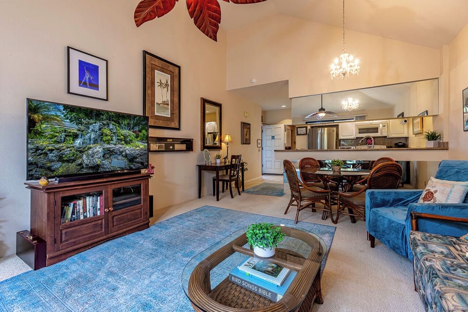 Lots of space and high ceilings