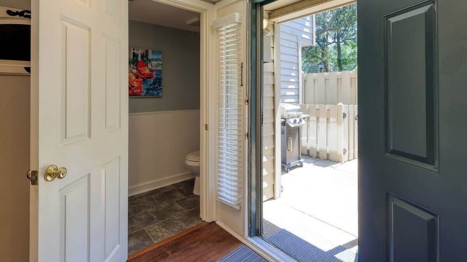 Entrance and Guest Bathroom
