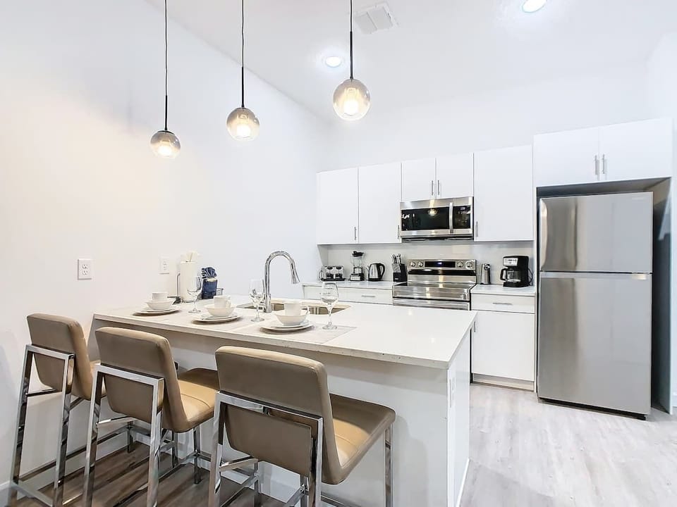 Stylish dining space ideal for enjoying meals and making memories together.